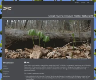Greatrivers.org(Great Rivers Chapter Missouri Master Naturalists) Screenshot