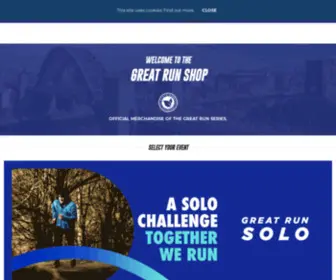 Greatrunshop.com(Great Run Shop by Scimitar Sportswear) Screenshot