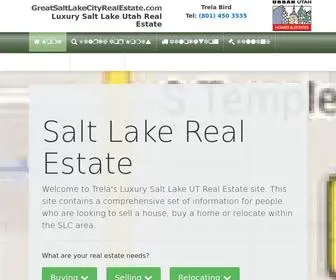 Greatsaltlakecityrealestate.com(Luxury Salt Lake Utah Real Estate and Homes for Sale) Screenshot