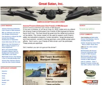 Greatsataninc.com(Great Satan) Screenshot