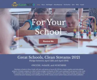 Greatschoolscleanstreams.org(Great Schools Clean Streams 2021) Screenshot