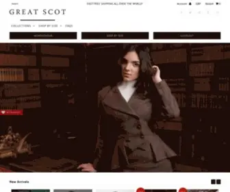 Greatscotscotland.com(Great Scot) Screenshot