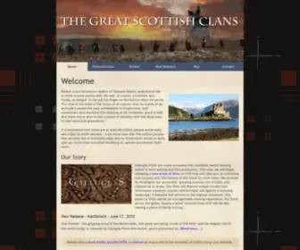 Greatscottishclans.com(The Great Scottish Clans) Screenshot