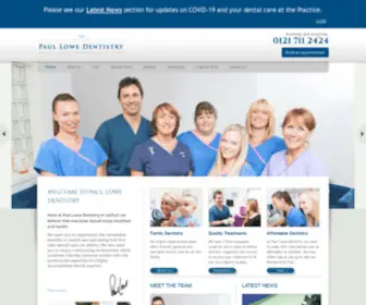 Greatsmiles.co.uk(Paul Lowe Dentistry) Screenshot