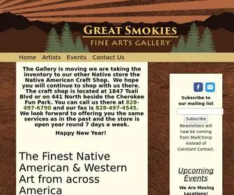 Greatsmokiesart.com(Greatsmokiesart) Screenshot