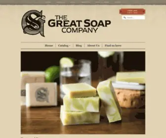 Greatsoapcompany.com(The Great Soap Company) Screenshot
