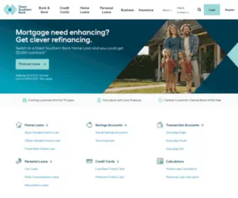 Greatsouthernbank.com.au(Great Southern Bank) Screenshot