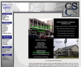 Greatsoutherncomputers.com(Great Southern Computer Systems) Screenshot