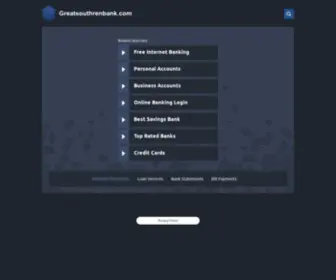 Greatsouthrenbank.com(Greatsouthrenbank) Screenshot