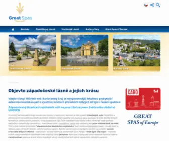 Greatspas.eu(České) Screenshot