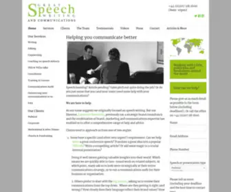 Greatspeechwritingpro.com(Communications Strategy) Screenshot