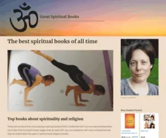 Greatspiritualbooks.com(Bestselling Spiritual Books and Religious Authors) Screenshot