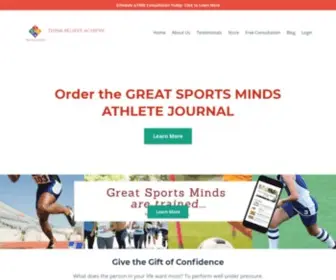 Greatsportsmindsllc.com(Transform your performance to achieve your goals) Screenshot