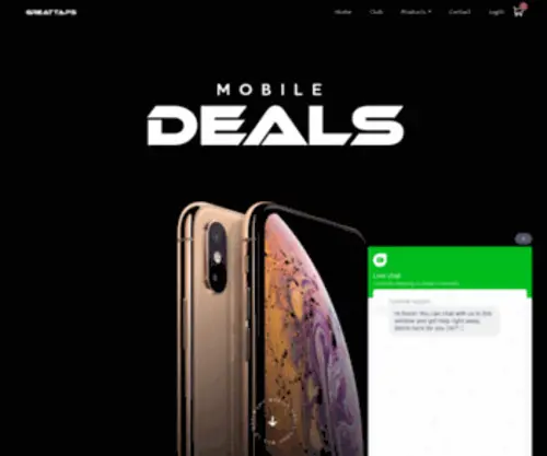 Greattaps.com(Online Electronics Shop) Screenshot