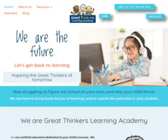 Greatthinkerslearningacademy.com(Great Thinkers Learning Academy) Screenshot