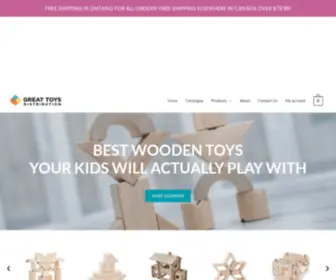 Greattoysdistribution.com(Children Wooden Toys) Screenshot