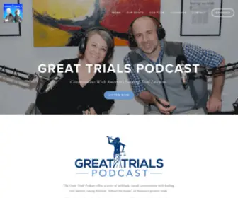 Greattrialspodcast.com(Great Trials Podcast) Screenshot