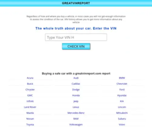 Greatvinreport.com(Greatvinreport) Screenshot