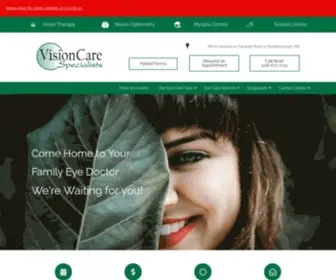 Greatvisioncare.com(Southborough Optometrist) Screenshot