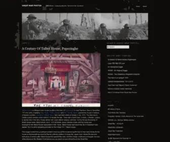 Greatwarphotos.com(WW1 Photos Centenary Website) Screenshot