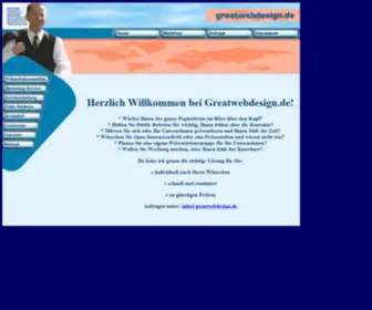 Greatwebdesign.de(Domain Default page) Screenshot