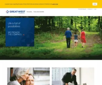 Greatwest.com(Saving, investing and advice) Screenshot
