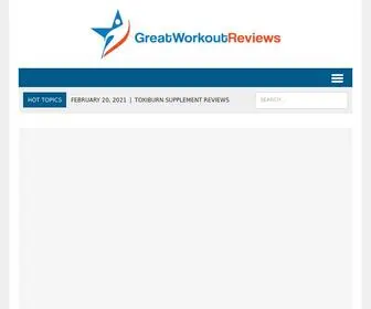 Greatworkoutreviews.com(Great Workout Reviews) Screenshot