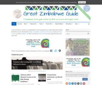 Greatzimbabweguide.com(Great Zimbabwe Guide Travel Blog) Screenshot