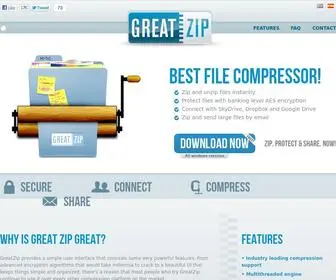 Greatzip.com(GreatZip :: Home) Screenshot