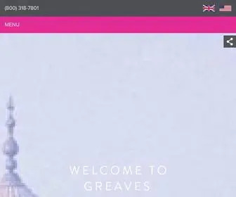 Greavestours.com(Greaves Tours) Screenshot