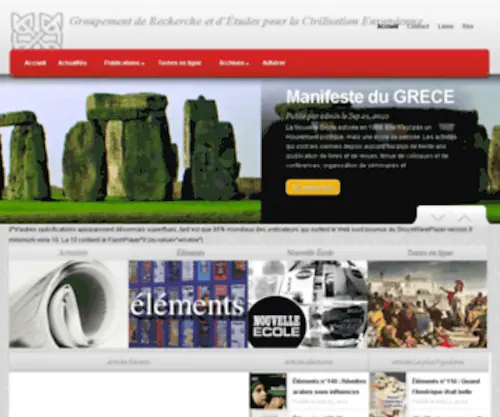 Grece-FR.com(GRECE) Screenshot