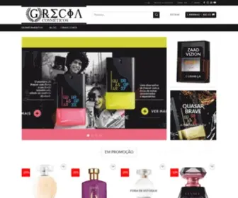 Greciacosmeticos.com.br(Grécia Cosméticos) Screenshot