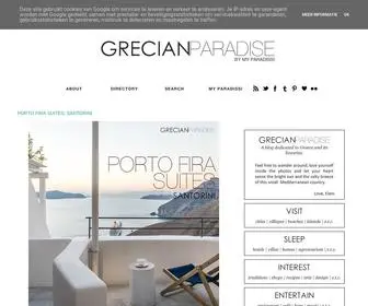 Grecianparadise.com(Grecian Paradise) Screenshot