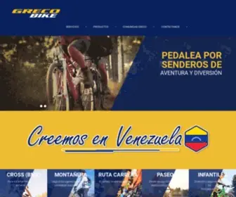 Grecobikes.com(Grecobikes-Bicicletas de alta calidad ensambladas y distribuidas en Venezuela) Screenshot