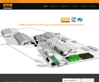 Grecomposites.com(ผู้ผลิต และจำหน่ายสินค้าคอมโพสิท ประสบการณ์ยาวนาน) Screenshot