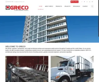 Grecorailings.com(GRECO) Screenshot