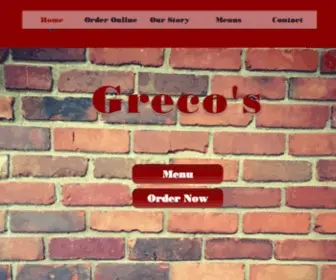 Grecospizza.ca(Grecos) Screenshot