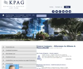 Greece-Lawyer.com(Lawyers in Greece) Screenshot