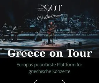 Greece-ON-Tour.eu(Greece on Tour) Screenshot