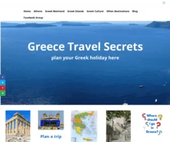 Greecetravelsecrets.com(Greece Travel Secrets) Screenshot