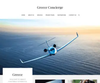 Greecevipconcierge.com(Greece Concierge Services) Screenshot