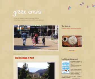 Greekcrisis.fr(Greek crisis) Screenshot