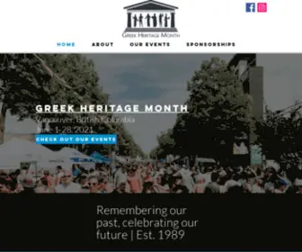 Greekday.com(Greek Heritage Month) Screenshot