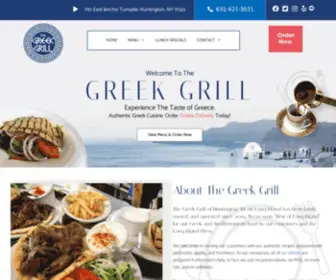 Greekgrillny.com(Greek & Mediterranean Food Huntington) Screenshot