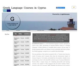 Greekinlarnaca.com.cy(Greek Language Courses in Larnaca) Screenshot