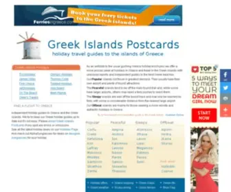 Greekisland.co.uk(Greek Islands Holiday Travel Guide) Screenshot