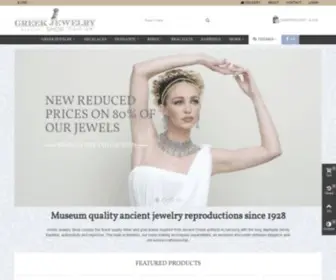 Greekjewelryshop.com(Greek Jewelry Shop) Screenshot