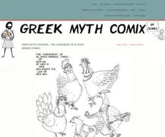 Greekmythcomix.com(Greek Myth Comix) Screenshot
