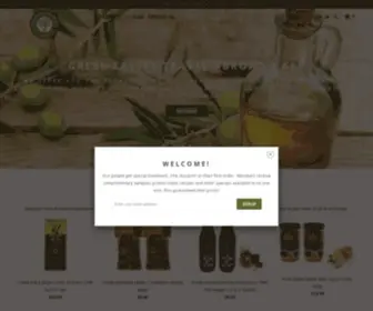 Greektasteonline.co.uk(Greek products of exceptional quality & high nutritional value) Screenshot