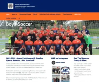 Greeleysportsboosters.org(Chappaqua Central School District) Screenshot